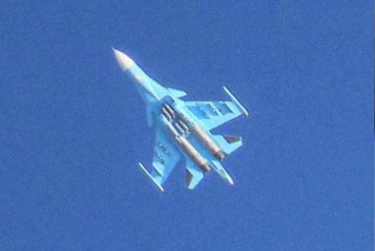 Máy bay chiến đấu Nga trên không phận tỉnh Idlib. Ảnh minh họa Internet