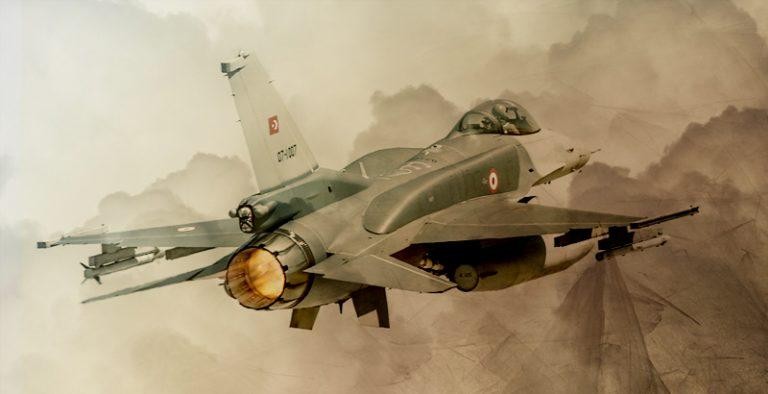 Máy bay chiến đấu F-16 không quân Thổ Nhĩ Kỳ, ảnh minh họa South Front