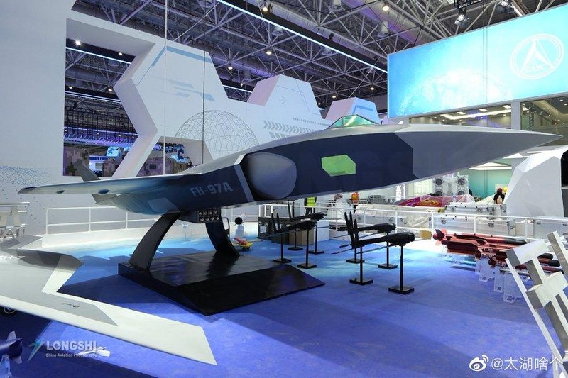 Mô hình UCAV FH-97A của CASC, Trung Quốc. Ảnh The Drive