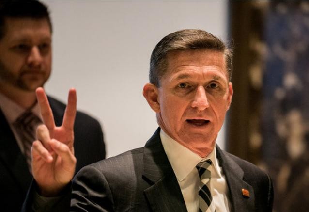 Cố vấn an ninh quốc gia Mỹ Michael Flynn của Tấn Tổng thống Mỹ Donald Trump. Ảnh: New York Times