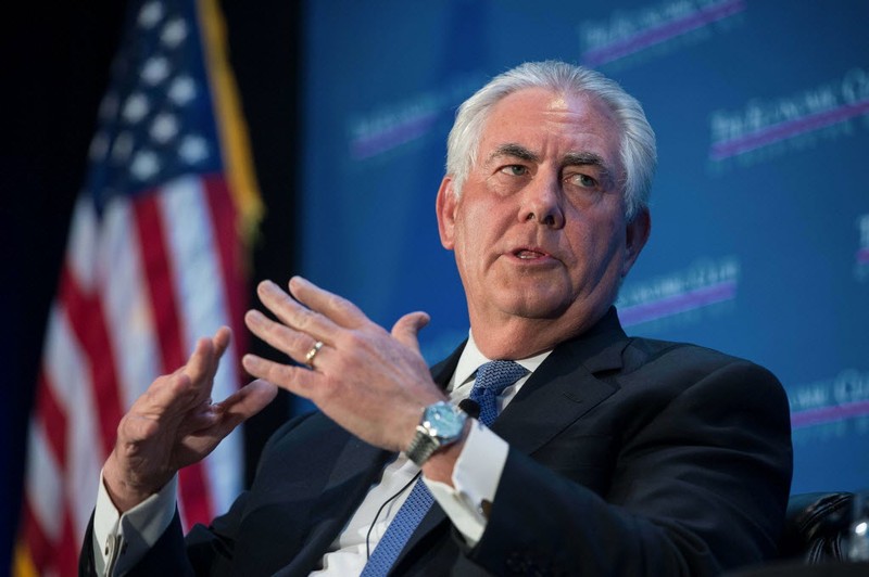 Ông Rex Tillerson tỏ thái độ cứng rắn với Trung Quốc