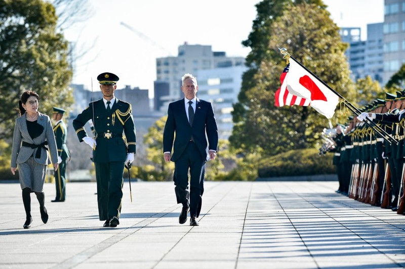 Ông Mattis vừa có chuyến thăm Nhật Bản