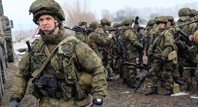 Binh sĩ Nga trong cuộc tập trận Zapad 2017