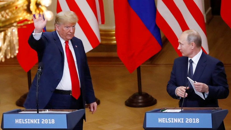 Hai ông Putin và Trump tại Helsinki