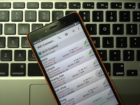 WiFi Connection Manager - Ứng dụng hỗ trợ quản lý Wi-Fi toàn diện. Ảnh: MINH HOÀNG