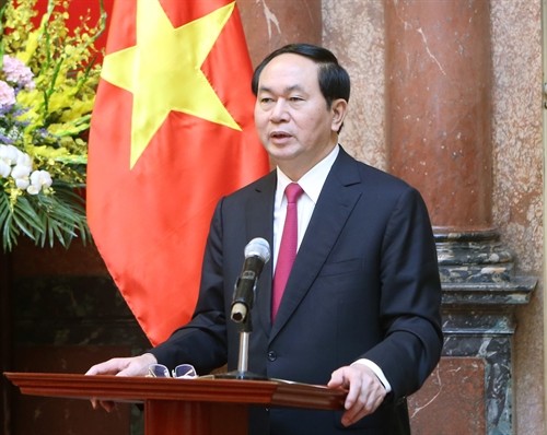 Chủ tịch nước Trần Đại Quang.