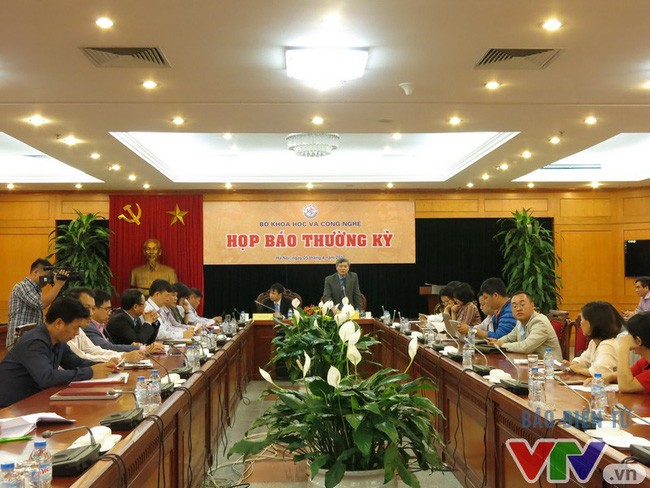 Quang cảnh buổi họp báo