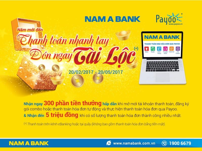 Chương trình khuyến mãi “25 năm – Đồng hành cùng bạn” của Nam A Bank đang thu hút nhiều khách hàng tham gia. 