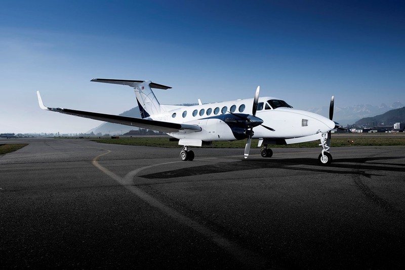 Máy bay Beechcraft King Air350 của ông Đoàn Nguyên Đức