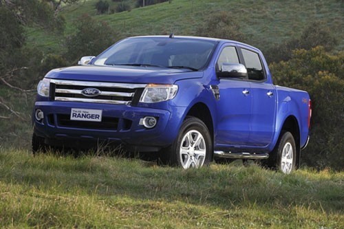 14.896 xe Ford Ranger được triệu hồi để khắc phục lỗi khóa lưng ghế sau