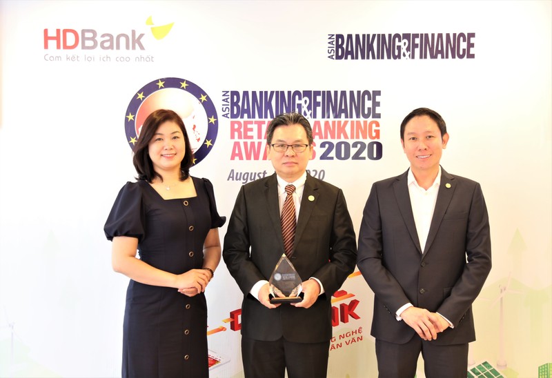 HDBank lần thứ 2 liên tiếp nhận giải thưởng từ tổ chức Asian Banking & Finance.