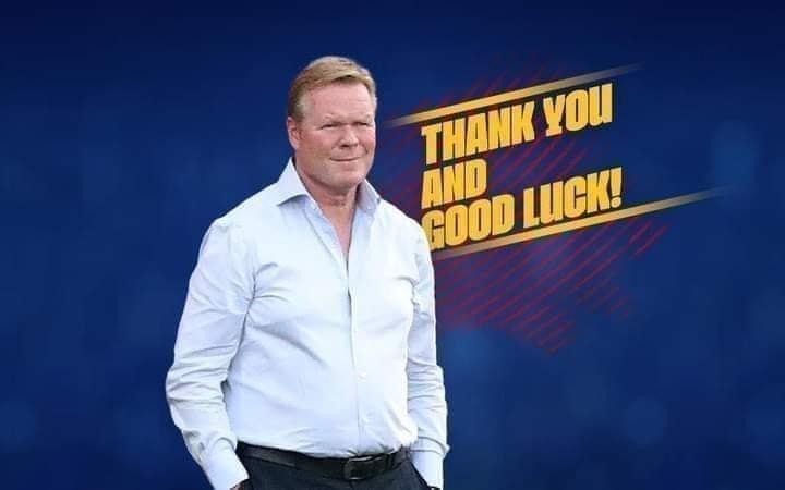 HLV R.Koeman đang đứng ngồi không yên. Ảnh Barca FC.