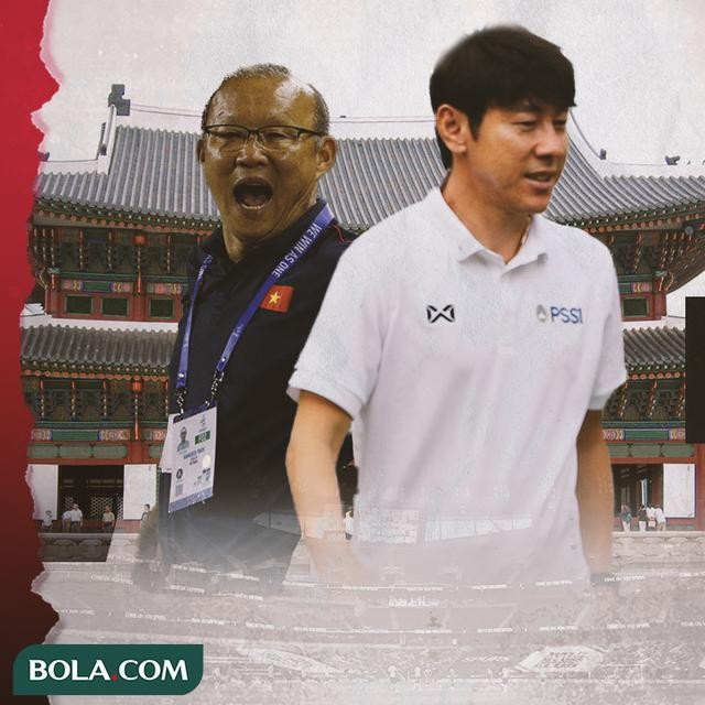 Ông Shin Tae-yong đã thành công khi chơi chiến thuật xe bus . Ảnh Bola.