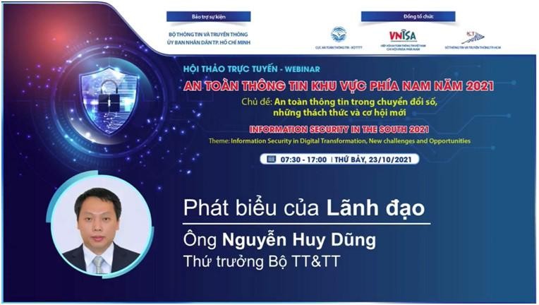 Thứ trưởng Nguyễn Huy Dũng phát biểu tại Hội thảo