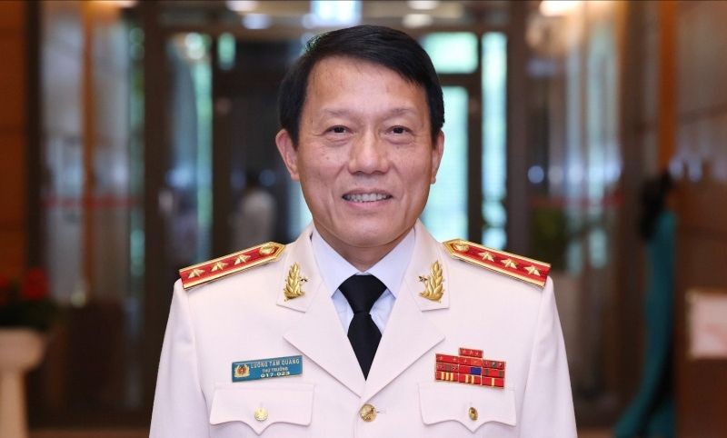 Thượng tướng Lương Tam Quang, Bộ trưởng Bộ Công an.