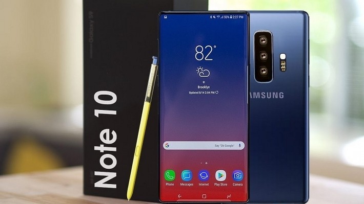 Samsung Galaxy Note 10 rò rỉ những hình ảnh chính thức