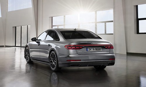 A8 là sedan đầu bảng của Audi hiện tại. Ảnh: Carscoops