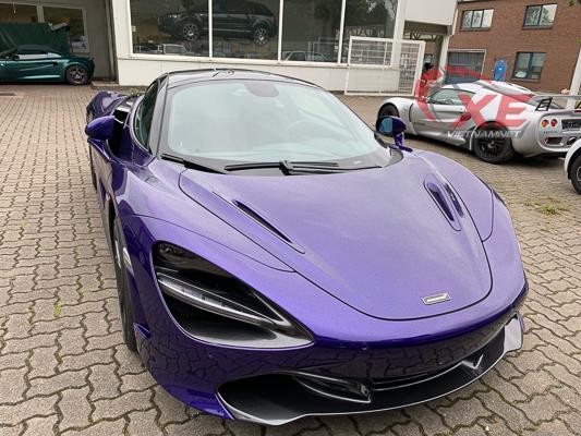 Chiếc siêu xe McLaren 720S thứ 6 sắp về Việt Nam sẽ có màu độc đáo