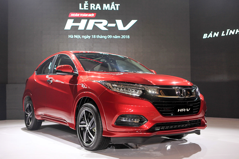 Honda HR-V "bùng nổ" với 704 xe bán ra trong tháng đầu tiên ra mắt, nhưng dần rơi xuống chót bảng. Ảnh BD.
