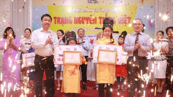 "Trạng Nguyên Tiếng Việt" nhỏ tuổi toàn quốc năm học 2016-2017