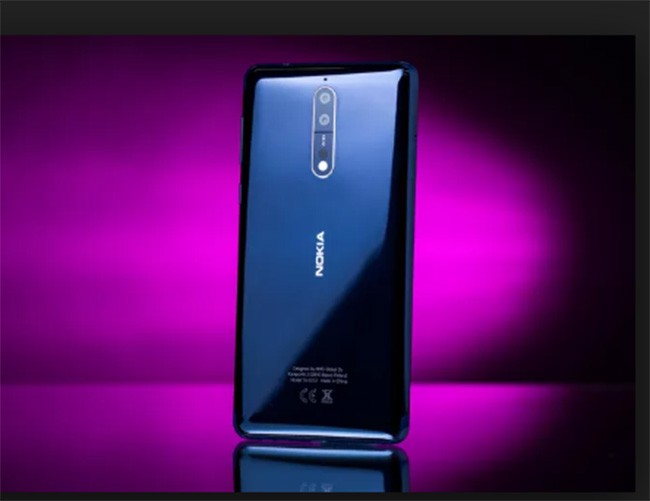 Nokia 8 -  điện thoại cao cấp nhất của HMD Global (ảnh: CNET)