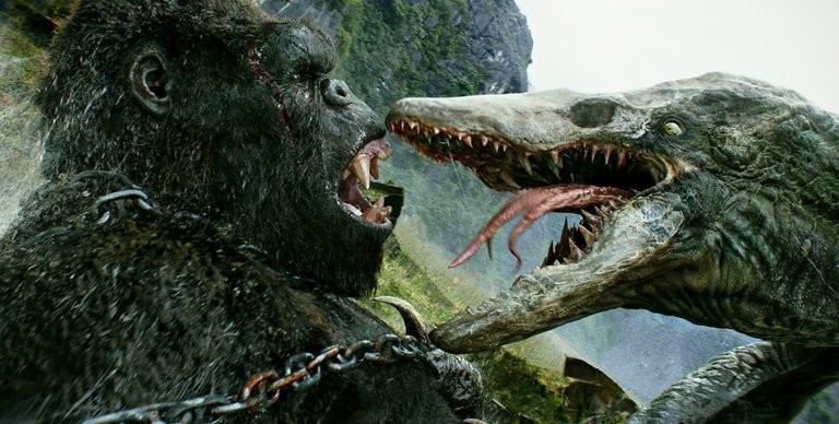 Bộ phim Kong: Skull Island được đề cử giải Kỹ xảo Oscar 2018 (ảnh New York Times)