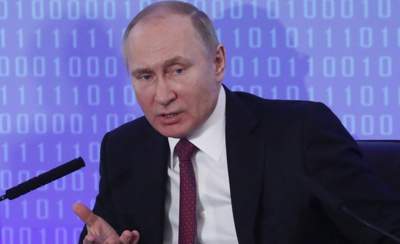 Tổng thống Nga Vladimir Putin (ảnh Reuters)