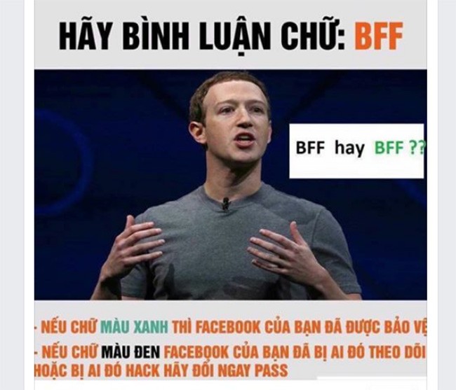 Kiểm tra BFF chỉ là trò câu Like