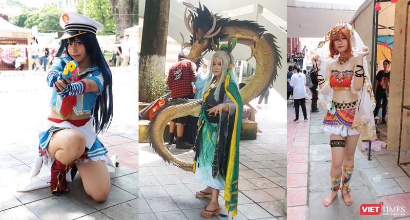 Những bộ trang phục cosplay nổi bật tại lễ hội