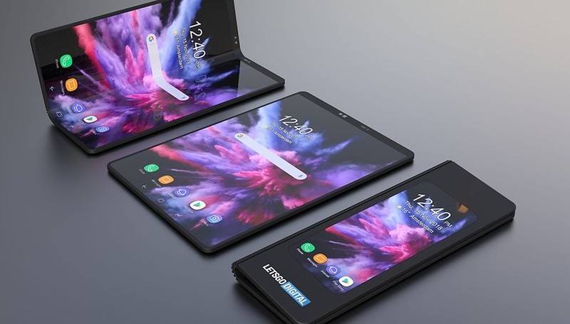 Galaxy Fold (ảnh minh họa: Android Pit)