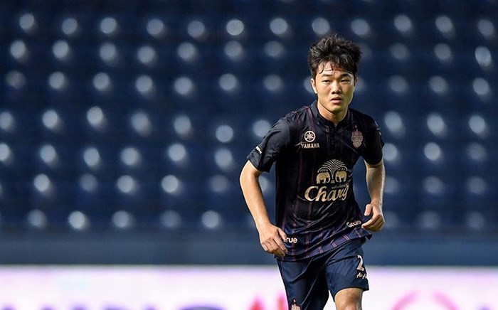 Lương Xuân Trường trong màu áo Buriram United