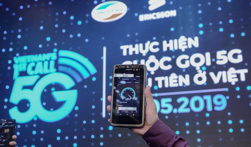 Cuộc gọi qua mạng di động 5G vừa được Viettel thực hiện 