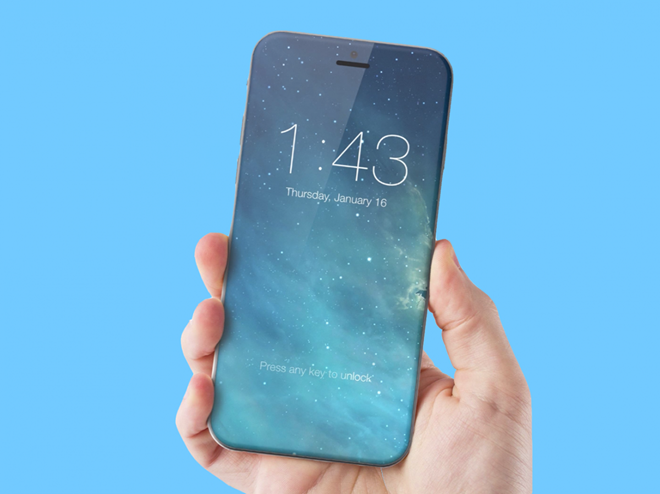  iPhone 8 sẽ sở hữu thiết kế hoàn toàn mới.