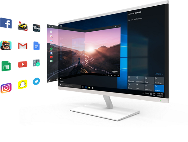 Người dùng có thể thử nghiệm mọi phần mềm của Android trên Windows thông qua phần mềm Remix OS Player.