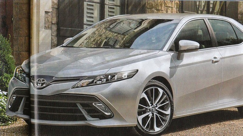 Hình ảnh xe Toyota Camry 2018 bản Nhật.