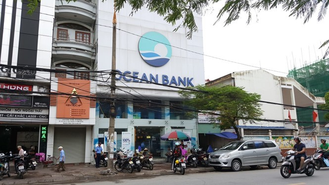 Lãnh đạo OceanBank chi nhánh Hải Phòng đã vắng mặt nhiều ngày tại nhiệm sở. (Ảnh: Lê Tân/TNO)