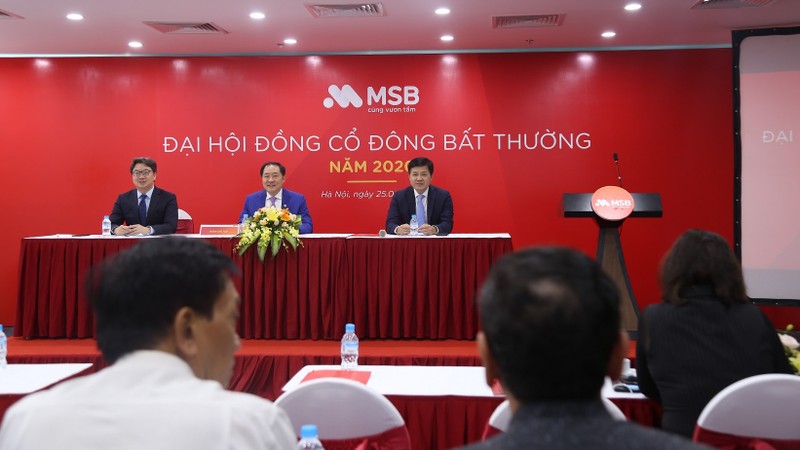 Đại hội cổ đông bất thường của MSB diễn ra sáng ngày 25/9/2020 (Nguồn: MSB)