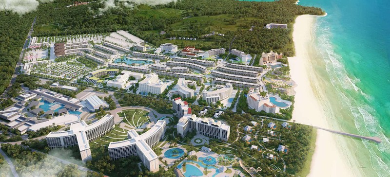 Dự án Grand World Phú Quốc có quy mô lên tới 85,1ha, tổng vốn đầu tư dự kiến là 7.500 tỉ đồng