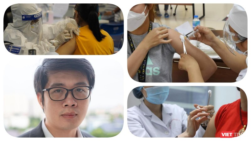 TS Bùi Lê Minh đưa ý kiến chưa nên tiêm vaccine COVID-19 cho trẻ ở giai đoạn này, đặc biệt lưu ý nguy cơ viêm cơ tim. Ảnh: Hoà Bình