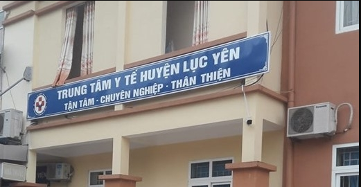 Trung tâm Y tế huyện Lục Yên, tỉnh Yên Bái, nơi xảy ra vụ việc