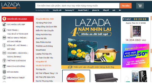 Đến lượt Lazada Việt Nam rao bán?