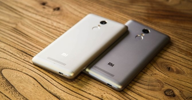 Mẫu điện thoại Xiaomi Redmi Note 3