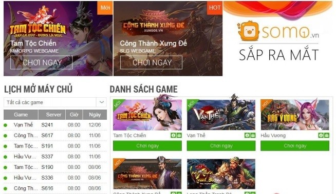 Trong số này, Công Thành Xưng Đế là tựa game cuối cùng chưa bị gạch tên