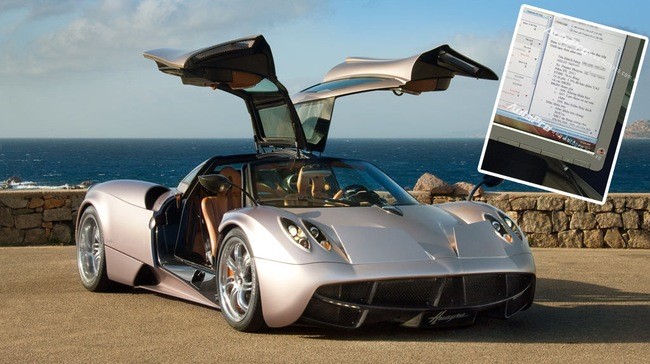 Xuất hiện tin đồn về việc "thần gió" Pagani Huayra sẽ sớm tham gia vào dàn xe "khủng" tại Việt Nam