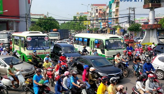 Cổng thông tin giao thông TP Hồ Chí Minh trên nền bản đồ số trực tuyến thông qua website tại địa chỉ: giaothong.hochiminhcity.gov.vn