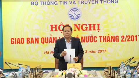 Bộ trưởng TT&TT Trương Minh Tuấn. Ảnh: Xuân Lộc