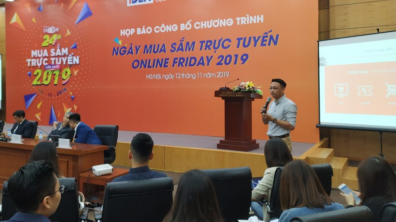 Buổi họp báo công bố sự kiện Online Friday 2019 diễn ra sáng nay.