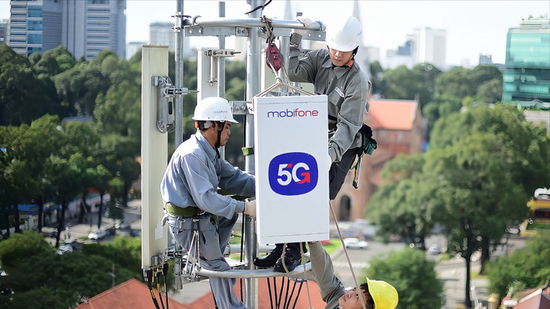 Trong khi chờ đấu giá tần số, MobiFone đã xây dựng dự án đầu tư, xây dựng các tuyến truyền dẫn cho 5G. 