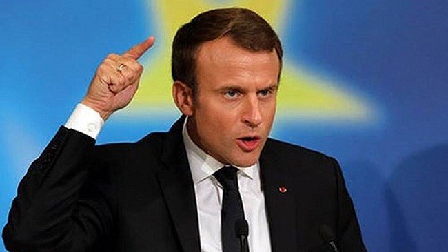 Tổng thống Pháp Emmanuel Macron. Ảnh: Reuters 