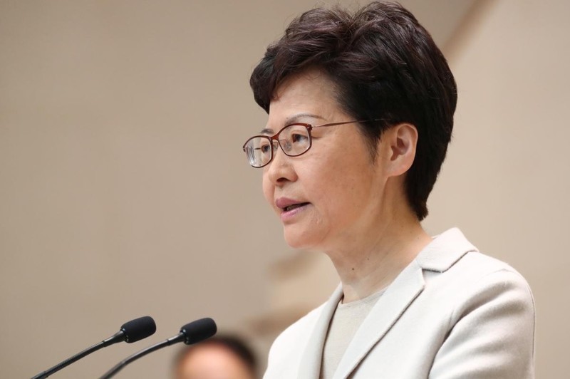 Trưởng đặc khu Hong Kong Carrie Lam (Ảnh: Reuters)